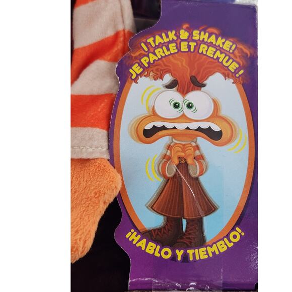 Disney Pixar Inside Out 2 Talking Shaking Posable Doll Anxiety NIB - Picture 4 of 4